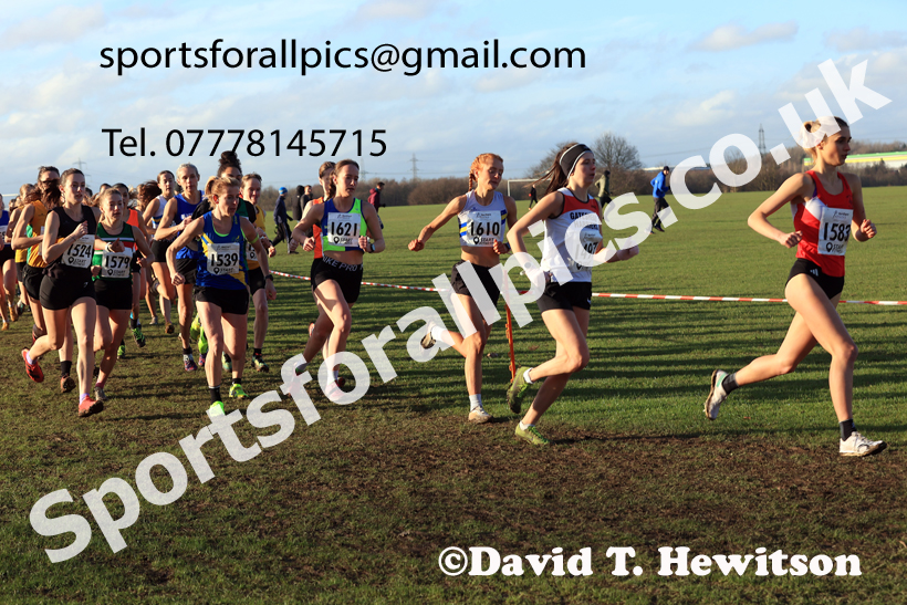 Senior Womens 2026 Northern Cross Country Champs., Pontefract Racecourse, Pontefract. Photo: David T. Hewitson/Sports for All Pics